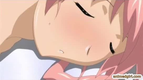 Small anime cutie sucking dick and cumming allbody